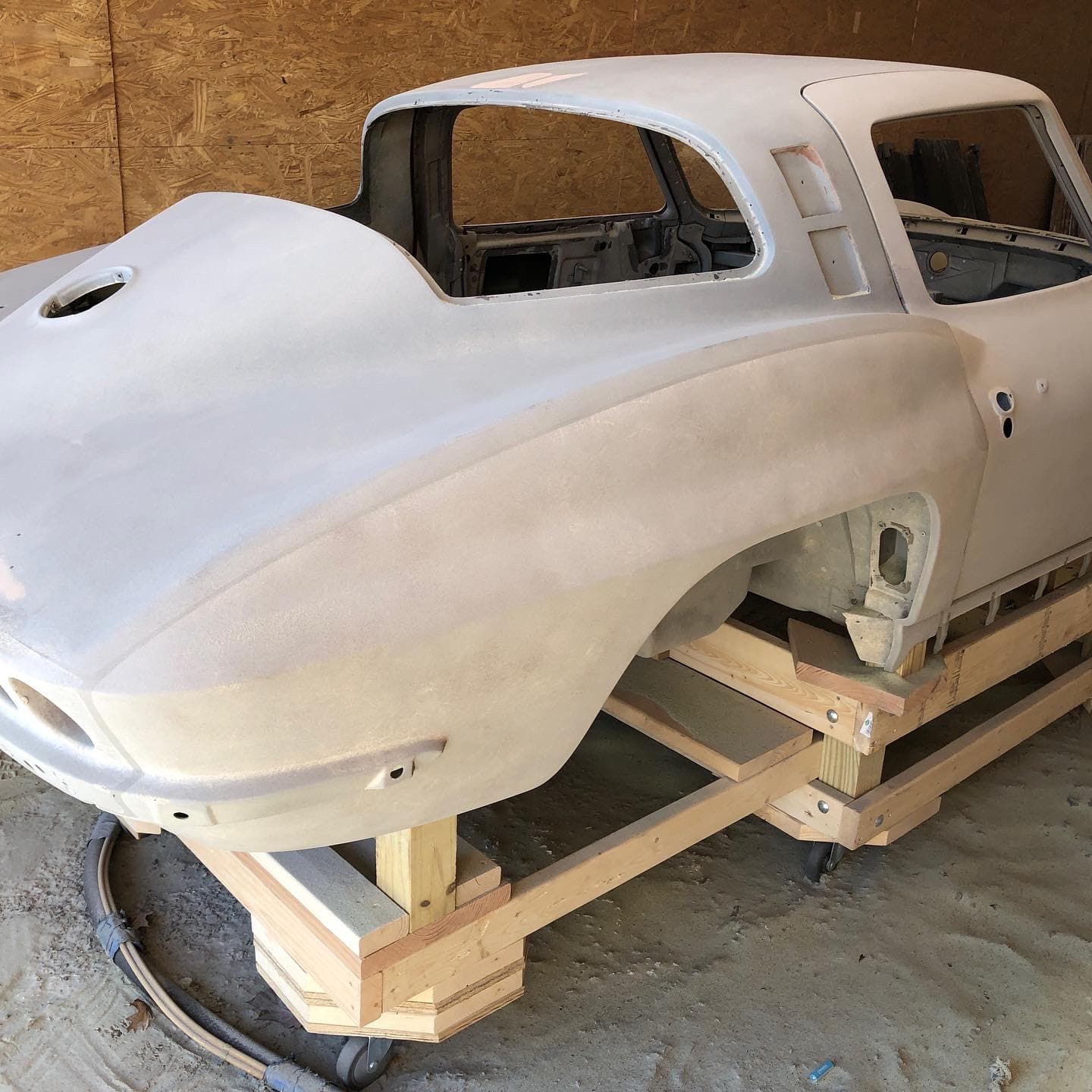 Classic Car Frame Restoration After