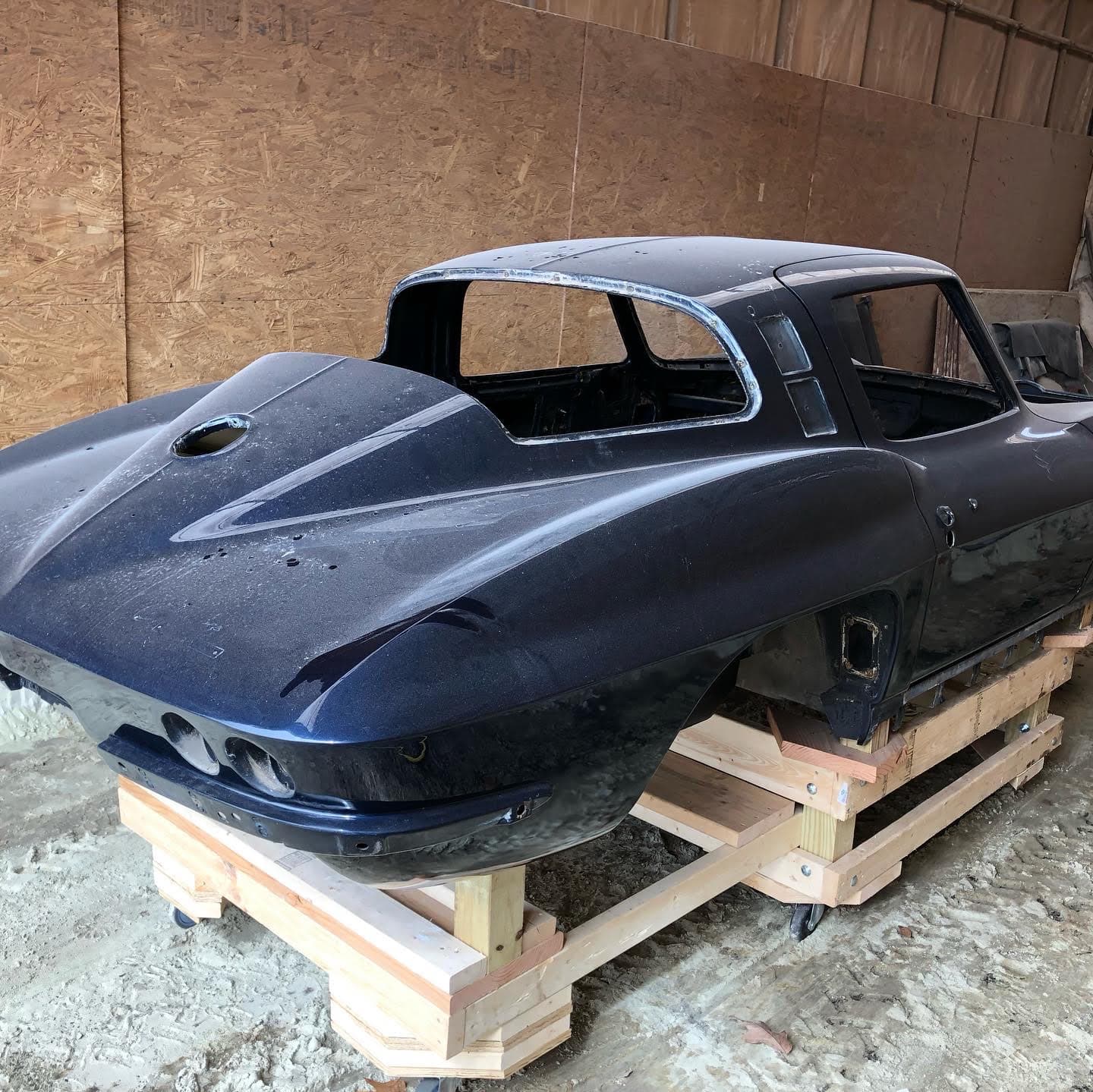 Classic Car Frame Restoration Before